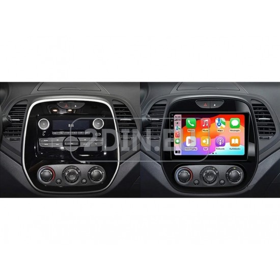 RENAULT CAPTUR - 9" МУЛТИМЕДИЯ / Навигация android 16